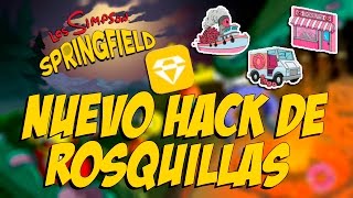 Nuevo Hack De Rosquillas Infinitas | Solo Jailbreak (iOS) | - Los Simson Springfield