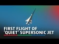 NASA's quiet X-59 supersonic jet takes off for its first flight | ABS-CBN News