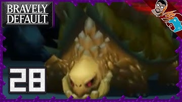 The Land Turtle Boss HURTS | Bravely Default (Part 28) [N3DS]