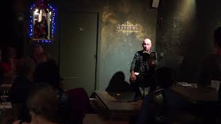  "An encounter with a Romani Gypsy singing in a park in Merida, Spain."