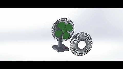 Solidworks Fan  Animation