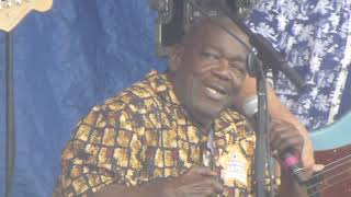 Clarence &quot;Frogman&quot; Henry at 50th Jazz Fest 2019-05-04  AIN&#39;T GOT NO HOME