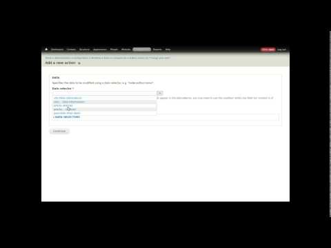 Drupal7 - Bulk update node created date using Rules and Views Bulk Operations