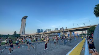 🇸🇬 2XU Compression Run Singapore 2025 x Marina Bay Morning Walking Tour [4K 60fps]
