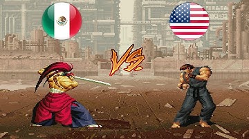 SNK vs. Capcom - SVC Chaos Plus - GreenGuile vs Age