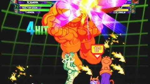 MvC2: Iceman - Freeze Fire Combo