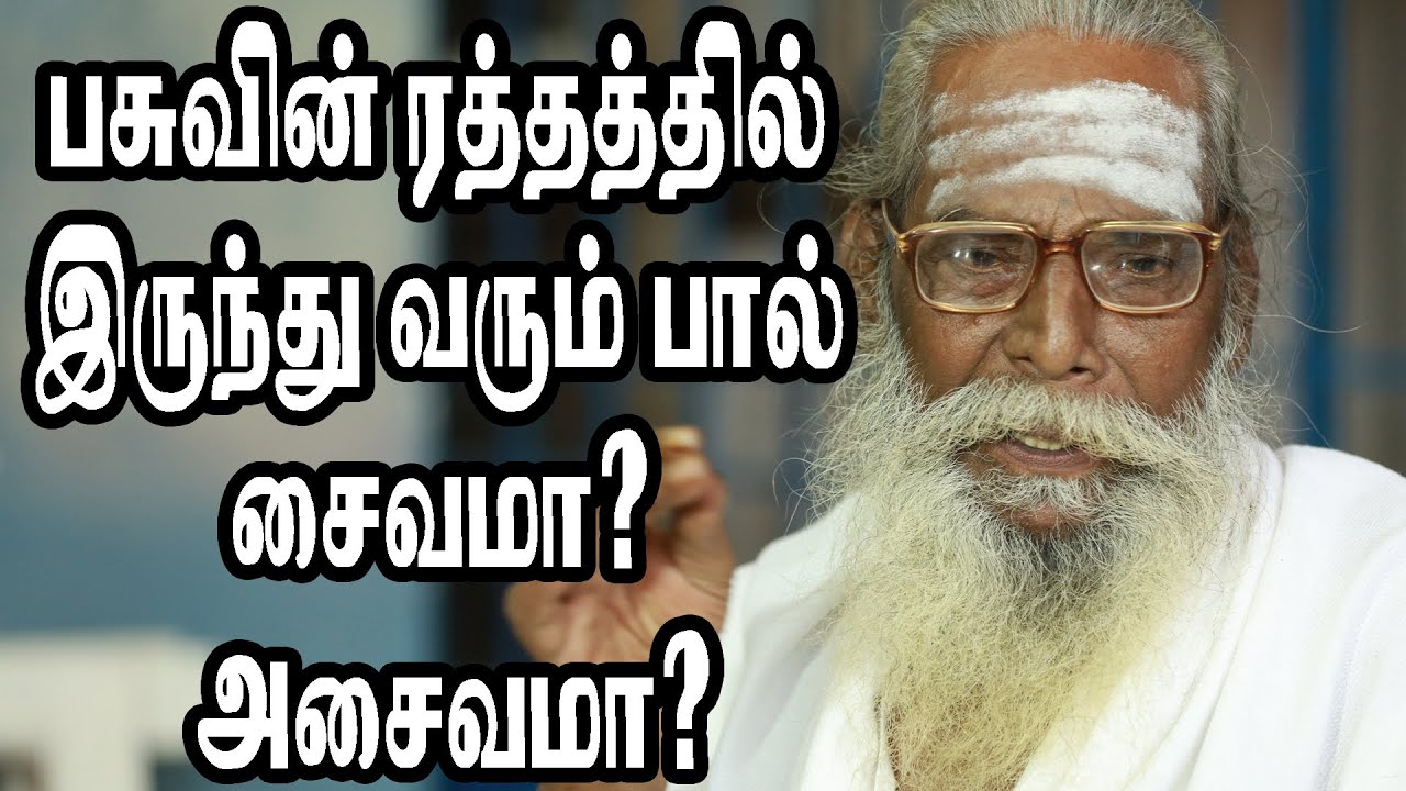 பசுவின் ரத்தத்திலிருந்து வரும் பால் சைவமா அசைவமா BRAMMA SUTIRA KULU PADASALAI  NITHYANANTHA SWAMY