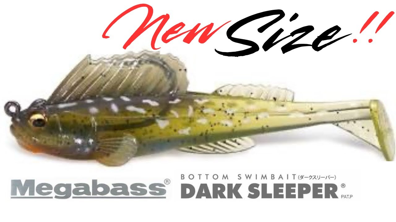 The New Megabass Dark Sleeper 4.5″ Swimbait