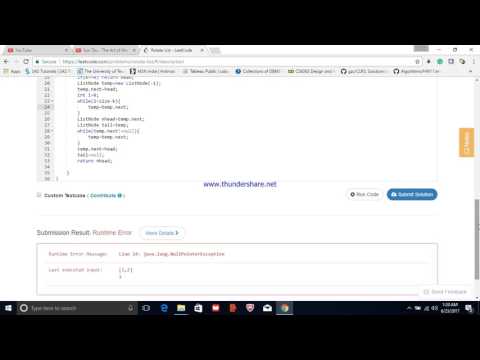 Leetcode 61  Rotate List