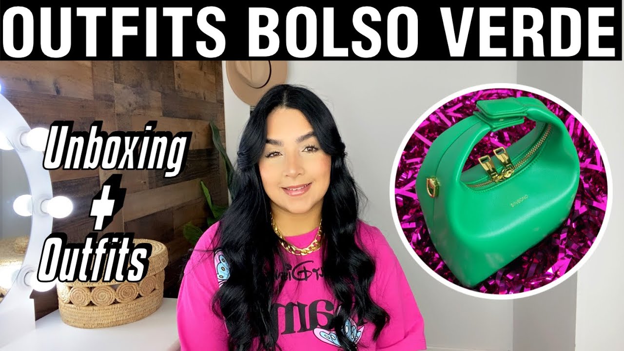 OUTFITS CON BOLSO VERDE TENDENCIA 2022 ? ft. SINBONO | Shary's Glow| -  YouTube