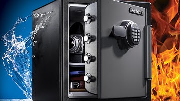 Extra Large Water/Fire Resistant Digital Safe 60 Second Video