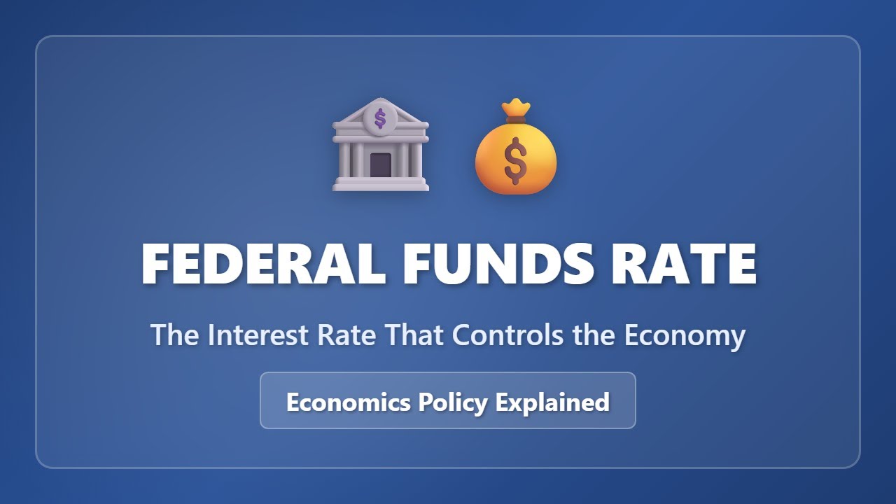 Объяснение ставки по федеральным фондам: процентная ставка, контролирующая экономику