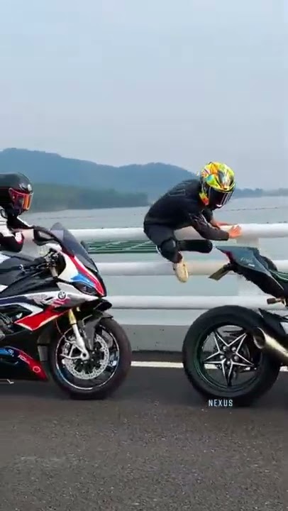 Kawasaki ninja h2r and BMW bick in Dubai 😲#whatsapp #short #youtube #tiktok #bike  #1million