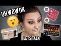 LETS TALK.. |  GET READY WITH ME USING NEW PRODUCTS | LAURA LEE X COLOURPOP, MORPHE 39A ETC..