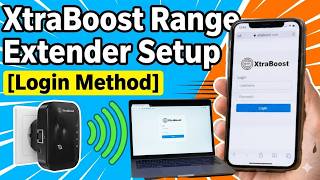 Xtraboost wifi extender setup using login method if WPS not working |Xtraboost Repeater setup Web 