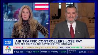 Sen. Cruz Joins Squawk Box on Day 29 of the Schumer Shutdown