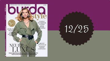 🟢Burda Style 12/2025 👗 Sewing Magazine Flip Through