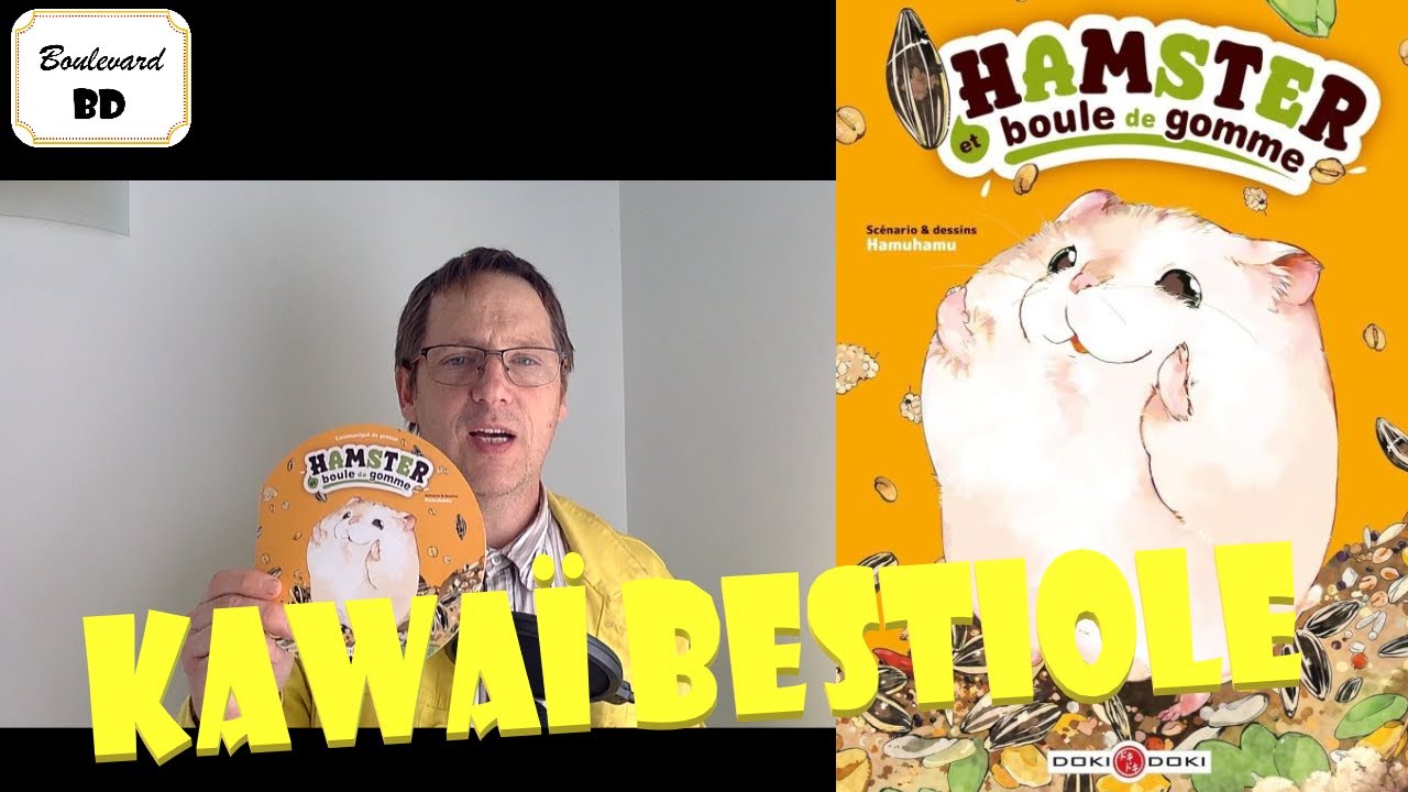 Hamster et boule de gomme - YouTube