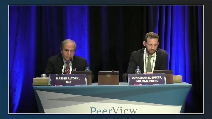 Drs. Altorki & Spicer discuss the latest #NSCLC updates from #AATS2022 - https://bit.ly/3wqcc2g