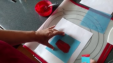 2 part silkscreen cookie stencil