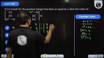 If \([x]\) stands for the greatest integer less than or equal to \(x\), then the value of \(\left...