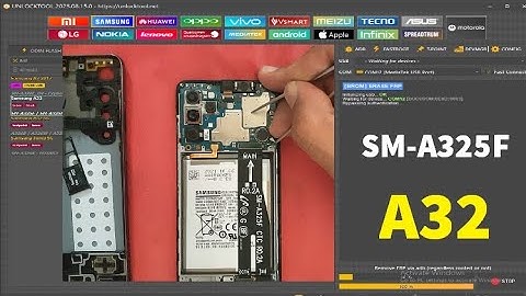 samsung a32 (SM-A325F) frp bypass | unlocktool test point 2025