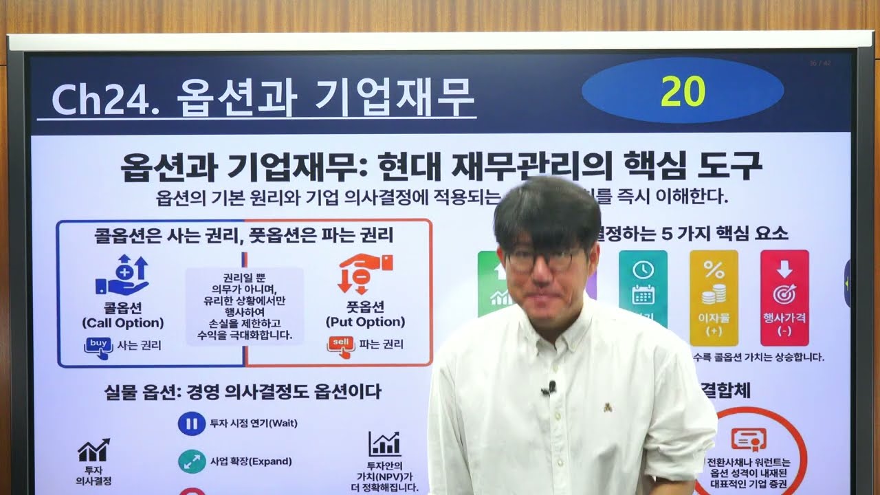 [Ross 재무관리 13판 연습문제 350] 제24장 옵션과 기업재무(20번)