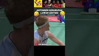 Anthony Ginting buat lawan Marah tak jelas #badminton #bwf