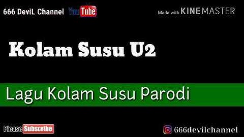 Lagu kolam susu parody