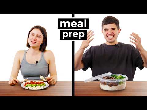Gym Bros vs Gym Girl's Meal Preps