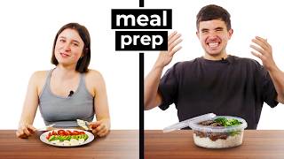 Gym Girls vs Gym Bros: Trying Each Other's Meal Prep