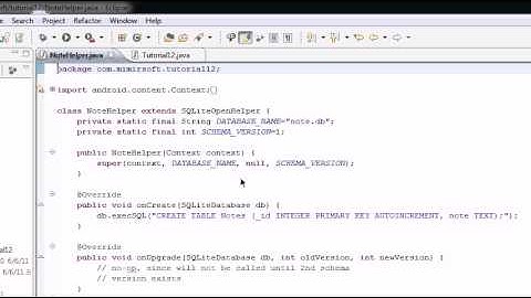 Android Tutorial 12 - Edit and Save Changes to List in Database