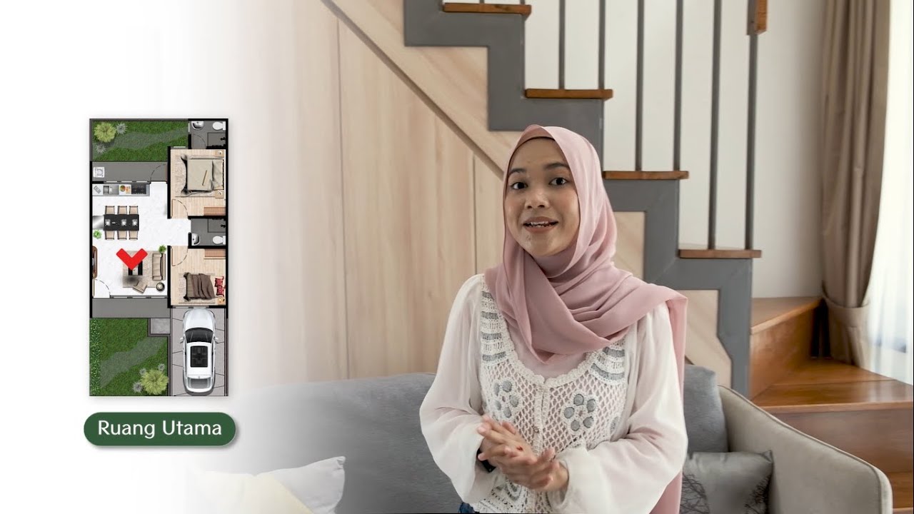 House Tour di Spring Valley Rumah Scandinavian Minimalist di Sentul City