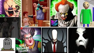Ice Scream 2,Hello Neighbor Hide and Seek 1,Death Park,Granny Chapter Two,Scary Teacher 3D screenshot 5