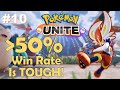 Struggling to breakout of 50-50 win rate! | Pokemon Unite Solo to MASTER - Rank Battles Ep.10