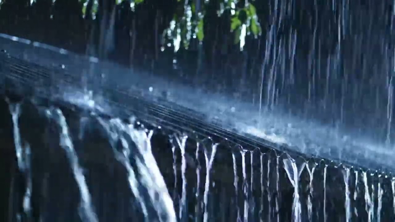 Heavy Rain at Night ASMR: Tin Roof Rainstorm for Deep Sleep, Calm Mind, and Relaxation 4K 312