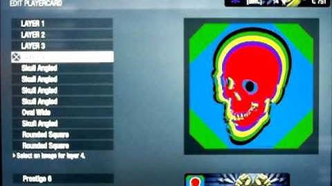 Call of Duty Black Ops: How to make a 3D Skeleton emblem