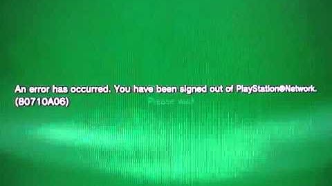 PSN Outage Update - Down for a Week error 80710a06 mp4