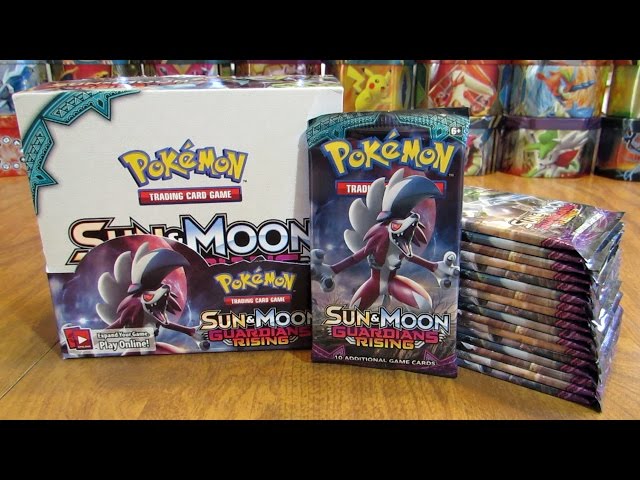 pokemon sun and moon guardians rising booster box Pokemon TCG: Sun & Moon