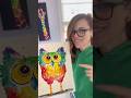 Easy watercolor owl