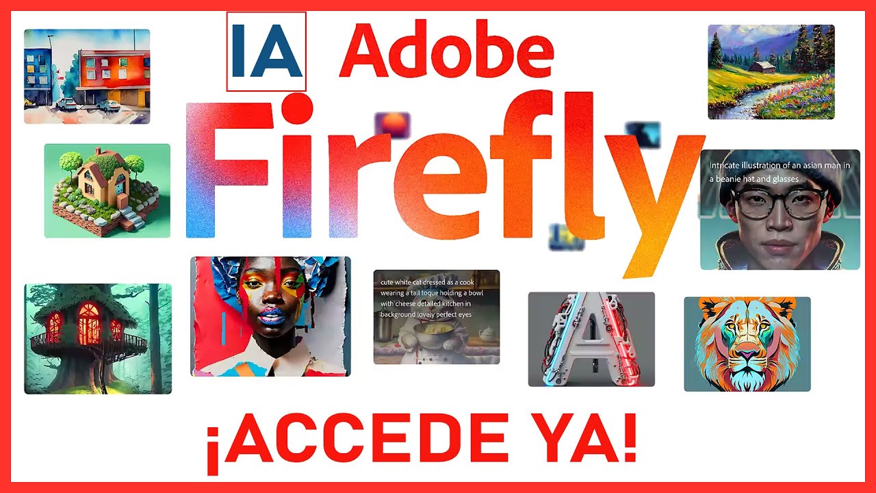 Adobe Firefly - La Inteligencia Artificial de Adobe | Accede Yá - YouTube