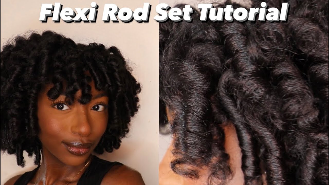 Flexi Rod Set on Old Silk Press YouTube