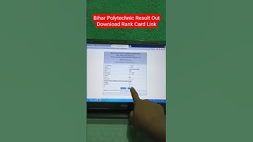 लो आ गया 📢 Bihar Polytechnic Result 2025 Kaise Dekhe✅ How to Check/Download DCECE PE Rank Card 2025