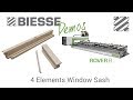 Biesse Rover B - Window sash elements