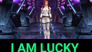 getting 6* black widow by Cavaliers and crew crystal #mcoc #crystalopening