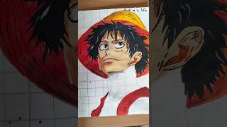 “1 Minute me Monkey D. Luffy Draw?! 😳🔥 (Too Easy!)”