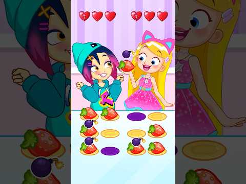 Strawberry Bombs Battle for Kids 💣🍓 Who is the winner? #funny #kids #animation