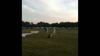 Paraglider Faceplant
