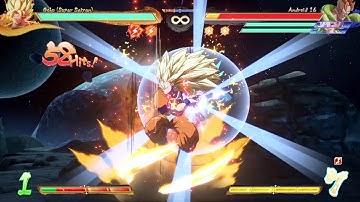 DBFZ S3 Super Saiyan Goku spark corner loop so much damage 114 hits solo TOD