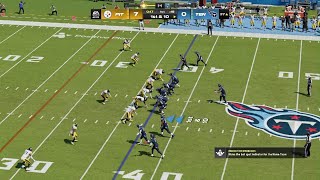 Madden NFL 24 | Pittsburgh Steelers vs Tennessee Titans - Gameplay PS5